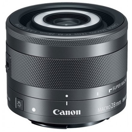 Объектив Canon EF-M 28mm f/3.5 Macro STM Объектив Canon EF-M 28mm f/3.5 Macro STM